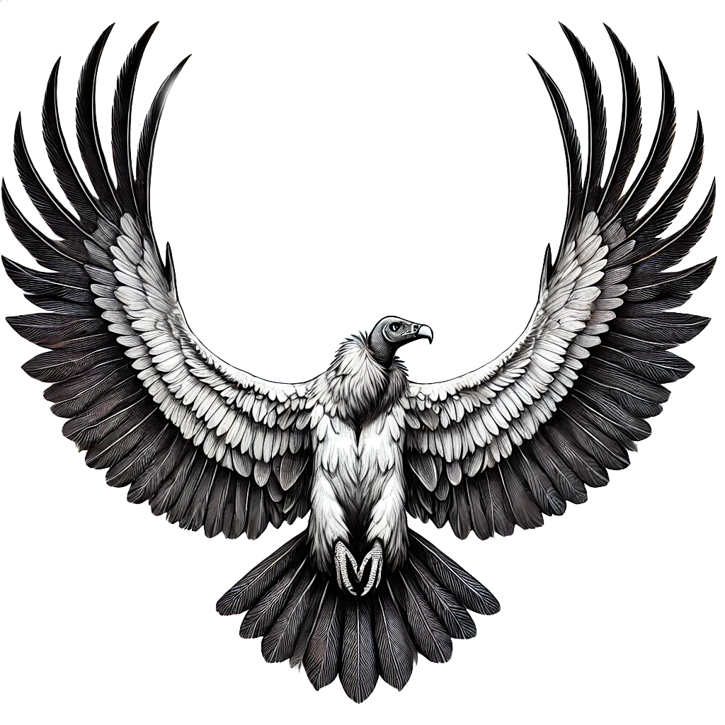 Condor guardian of Hanan Pacha representing soul origin in Andean cosmology